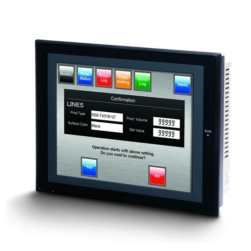 Omron NS8-TV00B-V2 NS Series 8.4 Inch TFT Touchscreen HMI Black