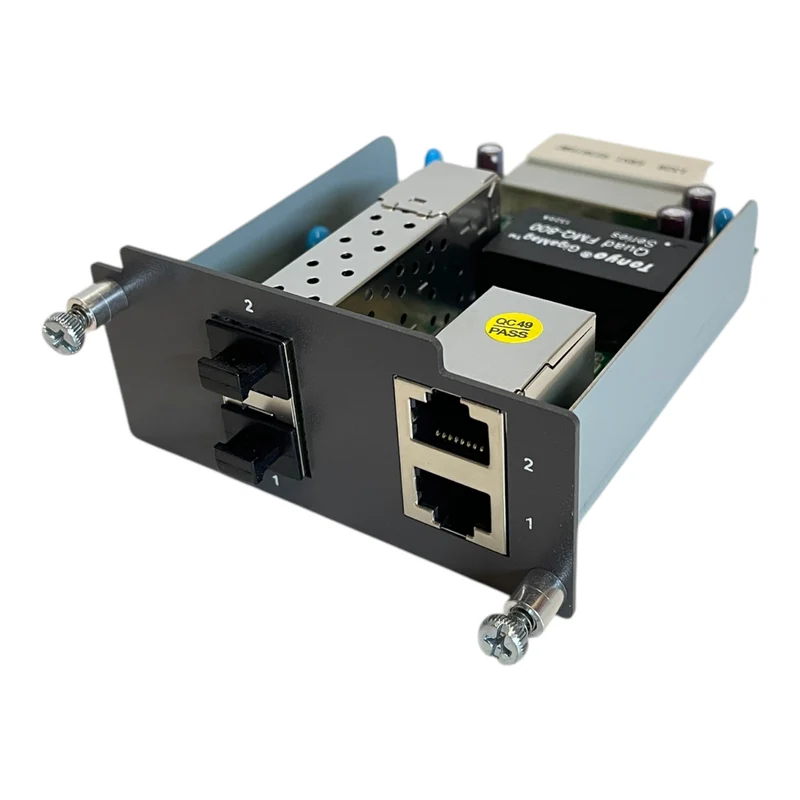 Moxa PM-7200-2GTXSFP Ethernet Erweiterungsmodul für industriellen Einsatz