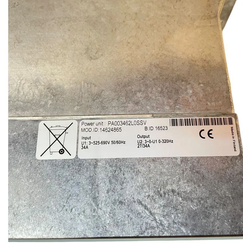 Vacon NXS00346A2L0SSSA1A3000000 Frequenzumrichter 525-690V 50/60Hz 34A