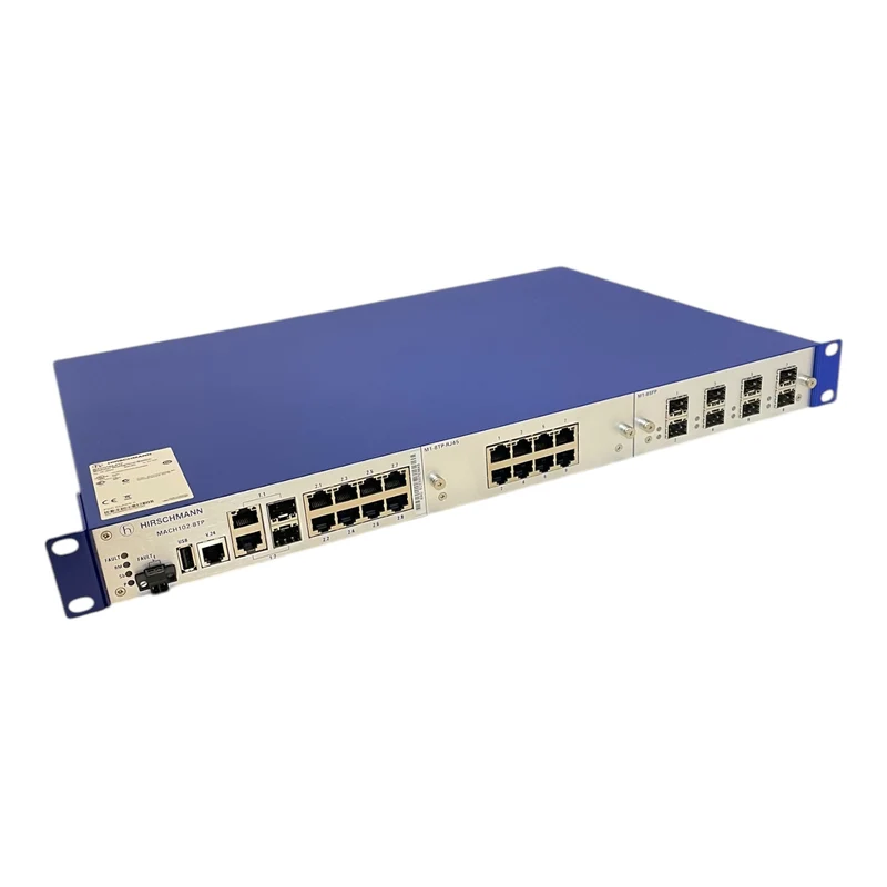 Hirschmann MACH102-8TP Ethernet Switch Gigabit 100-240V AC 50/60Hz 0,4-0,2A