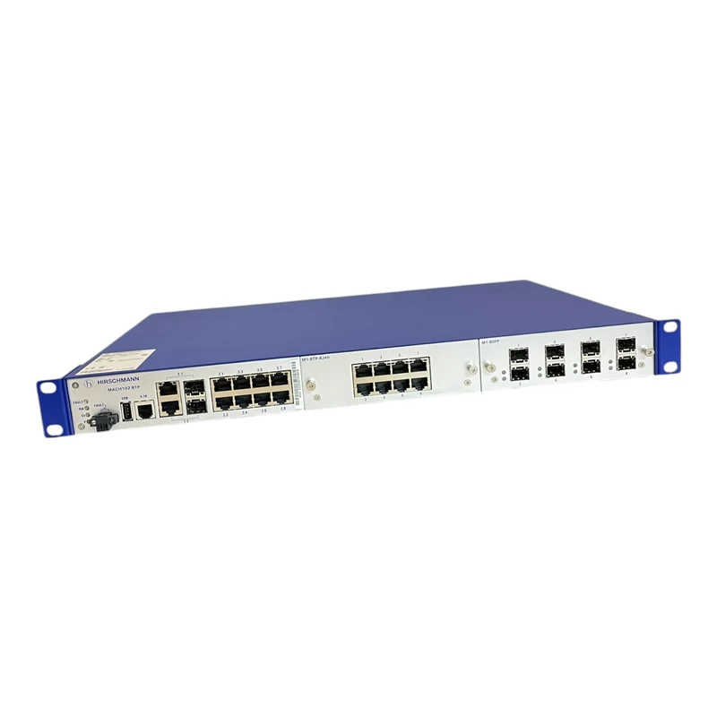 Hirschmann MACH102-8TP Ethernet Switch Gigabit 100-240V AC 50/60Hz 0,4-0,2A