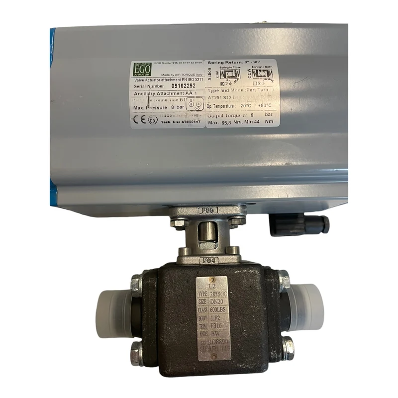 AIR TORQUE AT251 S12 B Stellantrieb für industriellen Einsatz Stellantrieb