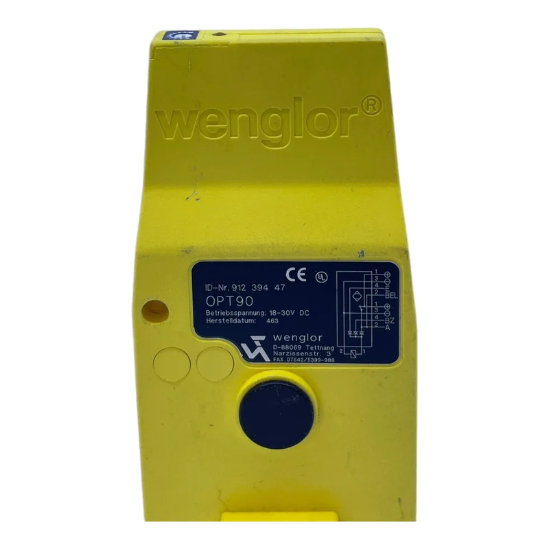 Wenglor OPT90 Reflexlichtschranke 91239447 Wenglor OPT90 Reflexlichtschranke 912