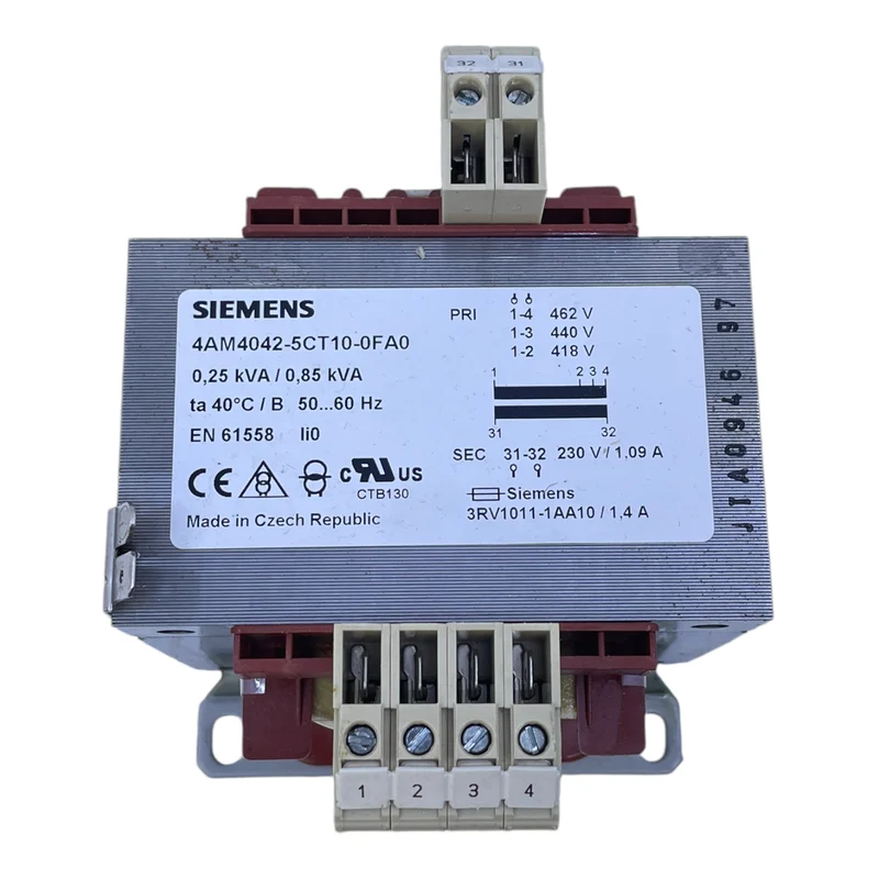 Siemens 4AM4042-5CT10-0FA0 Transformator Siemens 4AM4042-5CT10-0FA0 4AM4042-5CT1