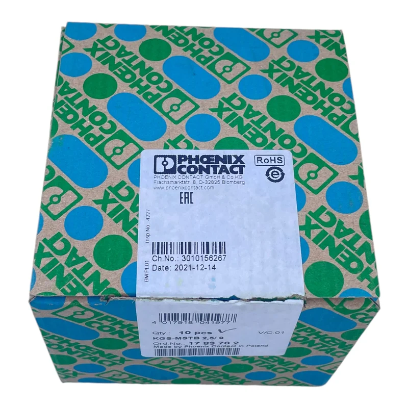 Phoenix Contact KGS-MSTB 2,5/9 Kabelgehäuse 1783782 VE:10stk/pcs KGS-MSTB 2,5/9