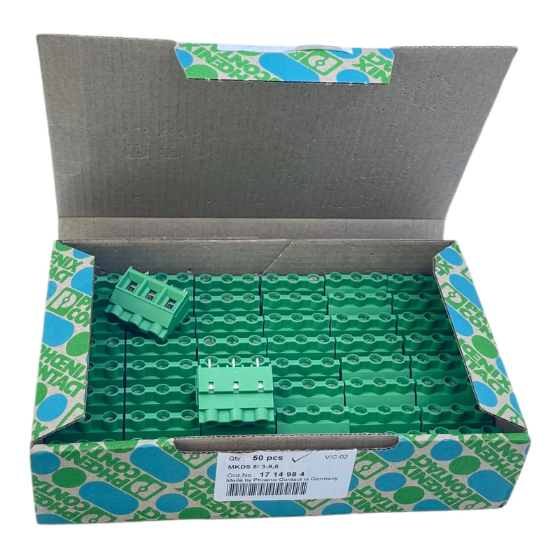 Phoenix Contact MKDS 5/3-9,5 Leiterplattenklemme 1714984 VE:50stk/pcs 1714984 VE