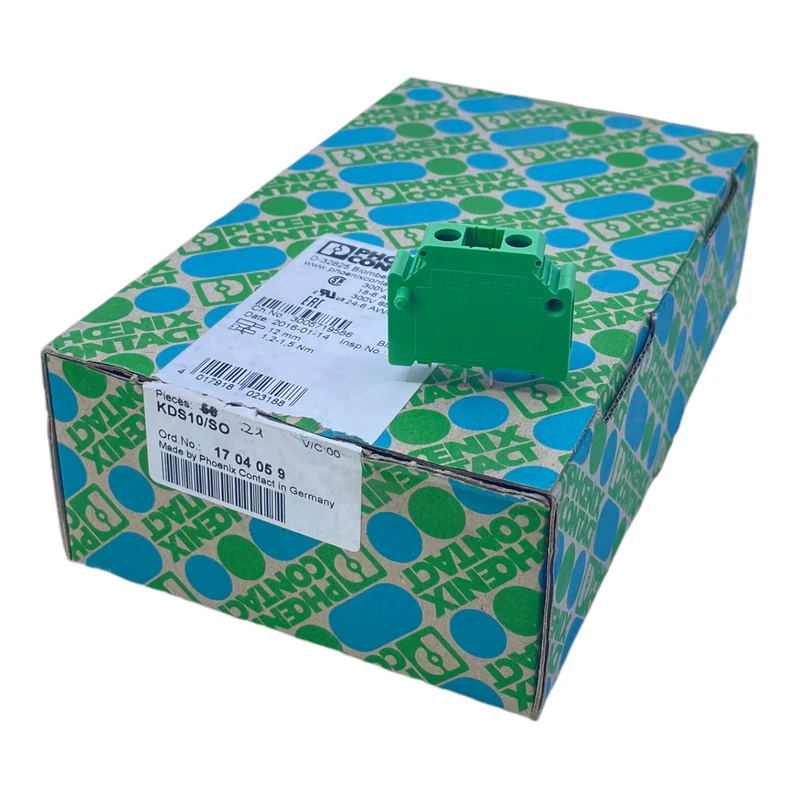 Phoenix Contact KDS10/SO Leiterplattenklemme 1704059 VE:21stk/pcs KDS10/SO 1704