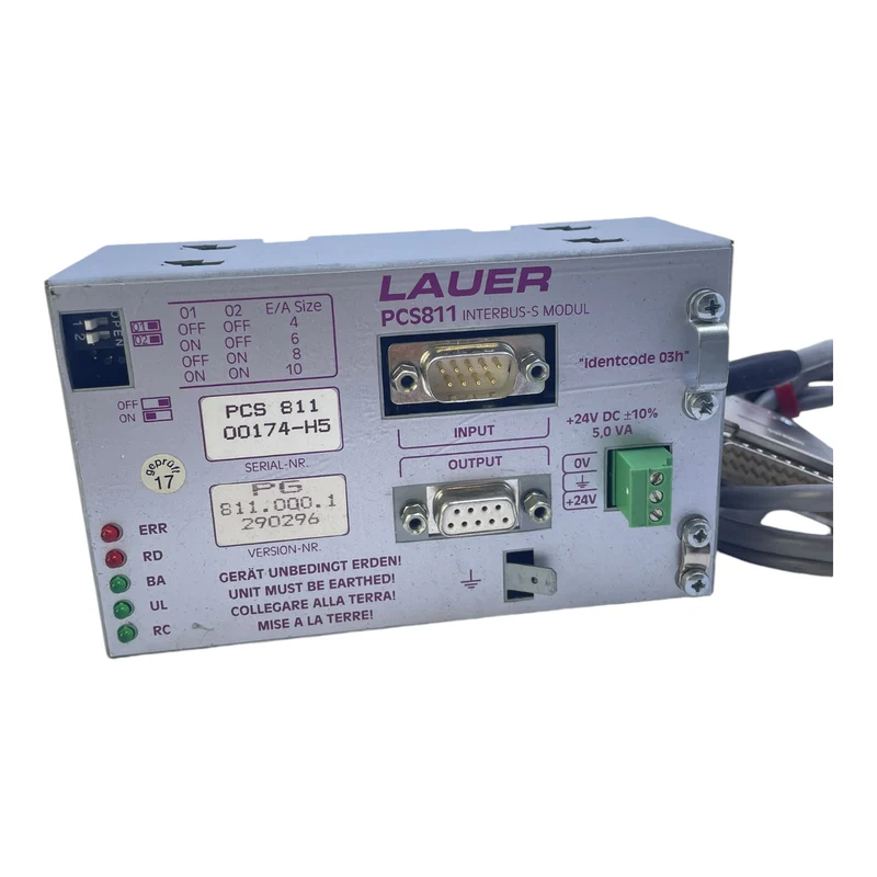 Lauer PCS811 Interibus Modul Lauer PCS811 Interibus Modul Lauer PCS811 Interibus