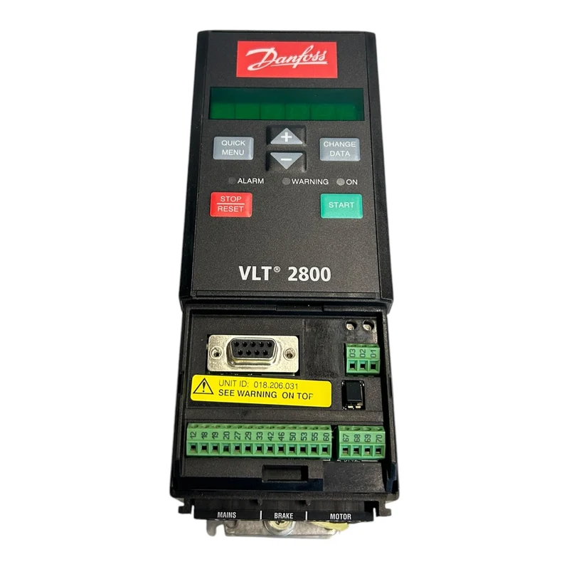 Danfoss VLT2803 195N0007 Frequenzumrichter VLT2803PS2B20STR1DBF10A00C0 Danfoss V