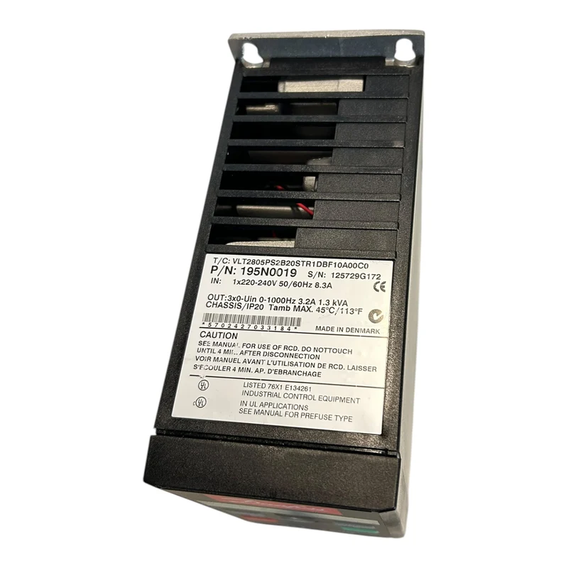 Danfoss VLT2805 195N0019 Frequenzumrichter VLT2805PS2B20STR1DBF10A00C0 Danfoss V