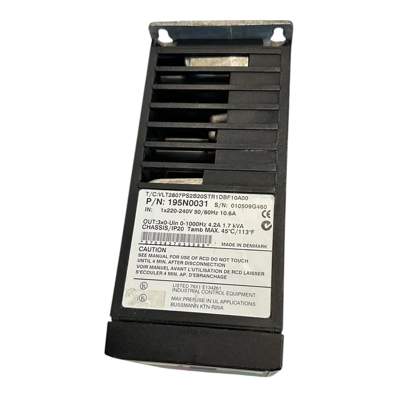 Danfoss VLT2807 195N0031 Frequenzumrichter VLT2807PS2B20STR1DBF10A00 Danfoss VLT