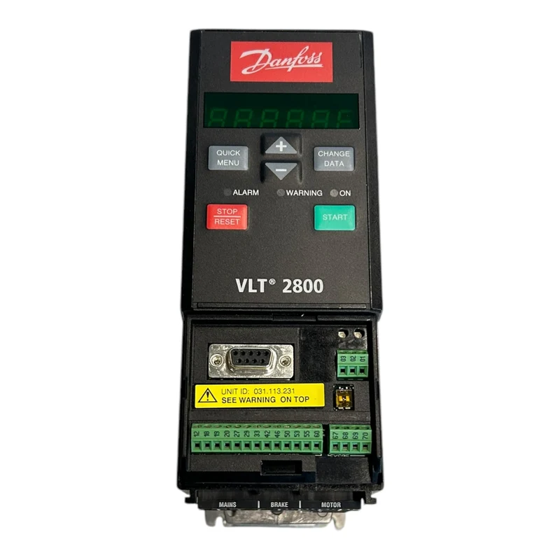 Danfoss VLT2805 195N0019 Frequenzumrichter VLT2805PS2B20STR1DBF10A00 Danfoss VLT