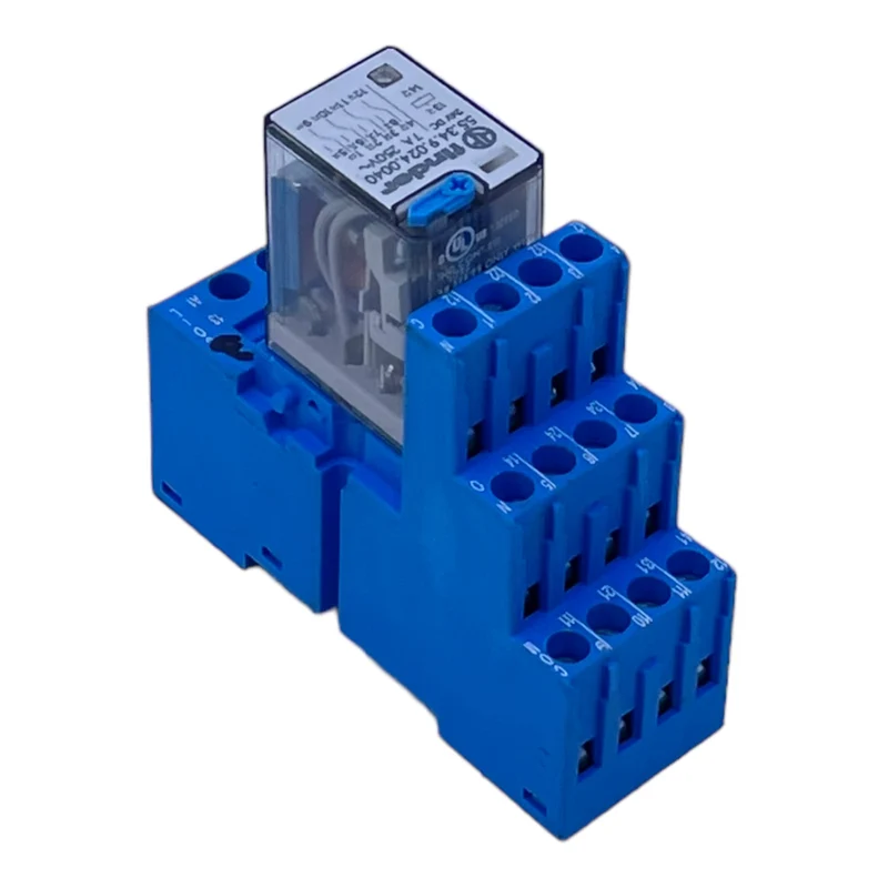 Finder 55.34.9.024.0040 Steckrelais 24V 7A 250V für industriellen Einsatz