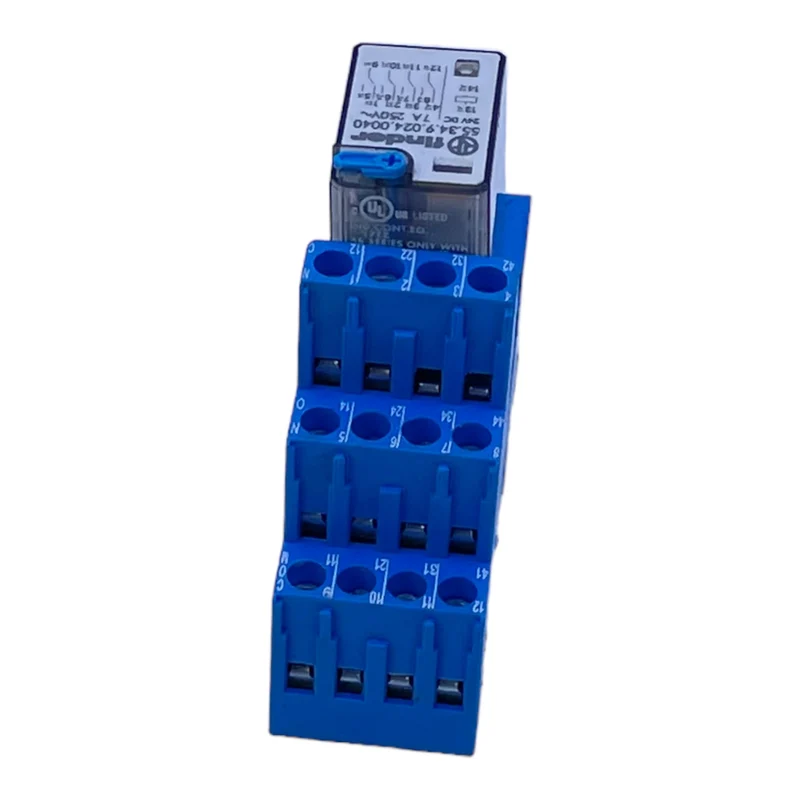 Finder 55.34.9.024.0040 Steckrelais 24V 7A 250V für industriellen Einsatz