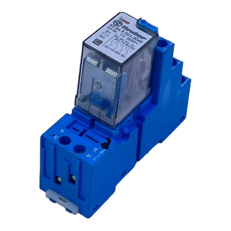 Finder 55.34.9.024.0040 Steckrelais 24V 7A 250V für industriellen Einsatz