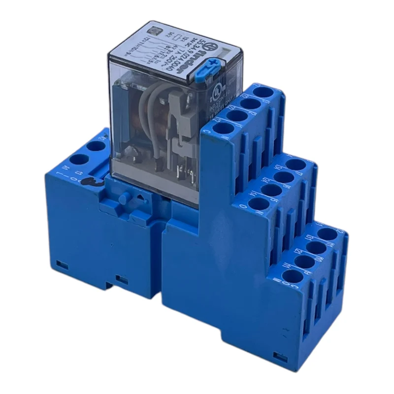 Finder 55.34.9.024.0040 Steckrelais 24V 7A 250V für industriellen Einsatz