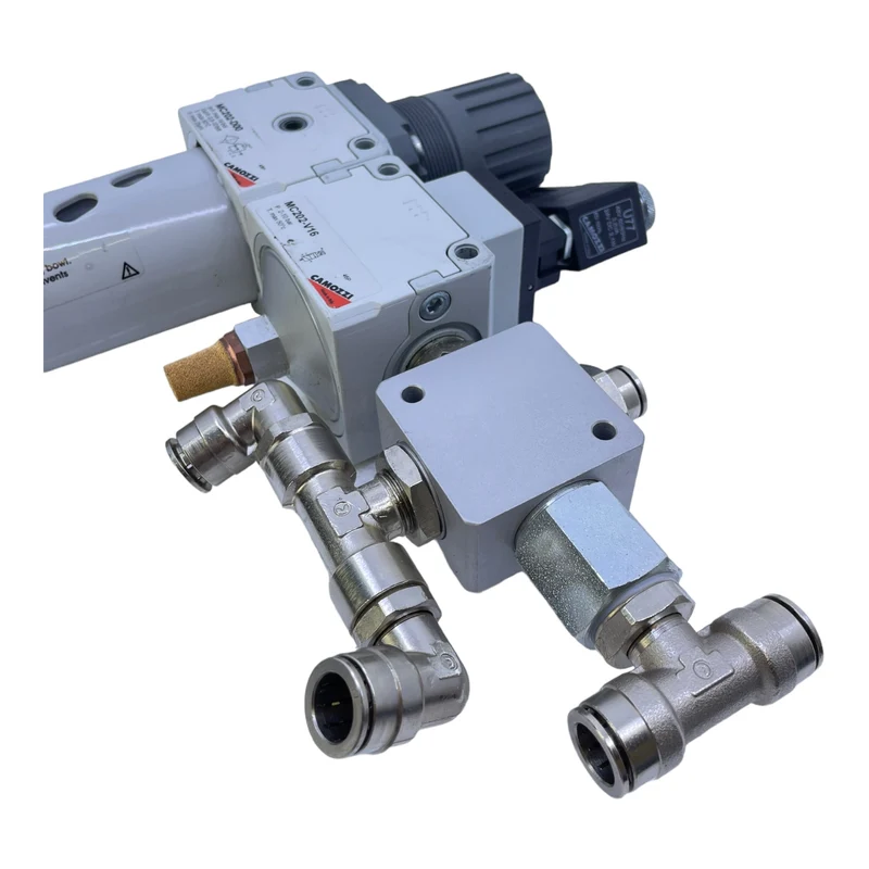 Camozzi MC202-D00 Wartungseinheit pmax 16bar 0,5-10bar für industriellen Einsatz