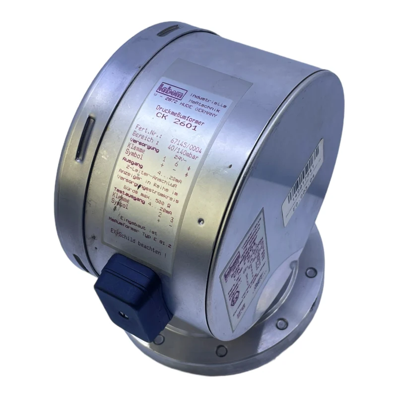 Labom CK2601 Druckmessumformer Manometer 28V 100mA für industriellen Einsatz