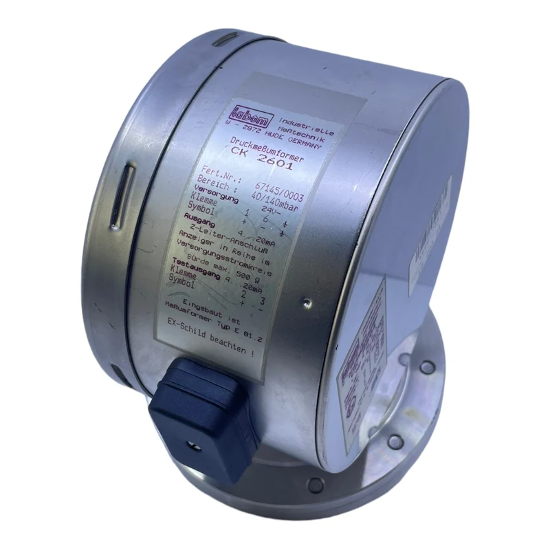 Labom CK2601 Druckmessumformer Manometer 28V 100mA für industriellen Einsatz