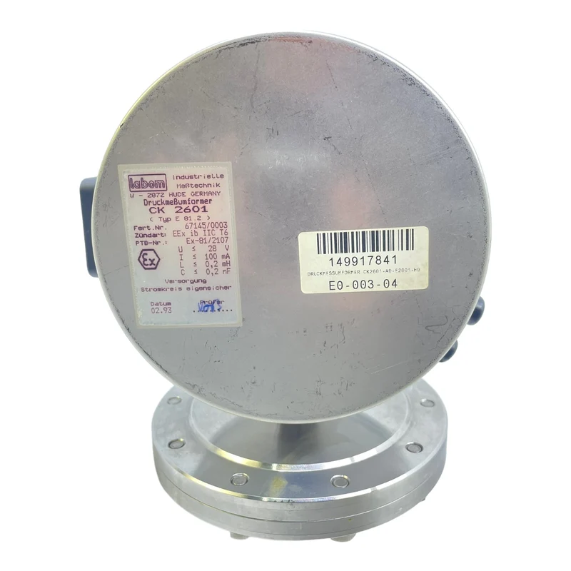 Labom CK2601 Druckmessumformer Manometer 28V 100mA für industriellen Einsatz