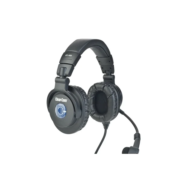 Clear-Com CC-400 Double-Ear Intercom Headset | 4-pin XLR-M