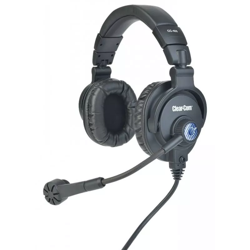 Clear-Com CC-400 Double-Ear Intercom Headset | 4-pin XLR-M