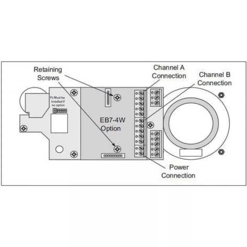 Clear-Com EB7-4W Encore Adapter Module 2-Channel 4-Wire