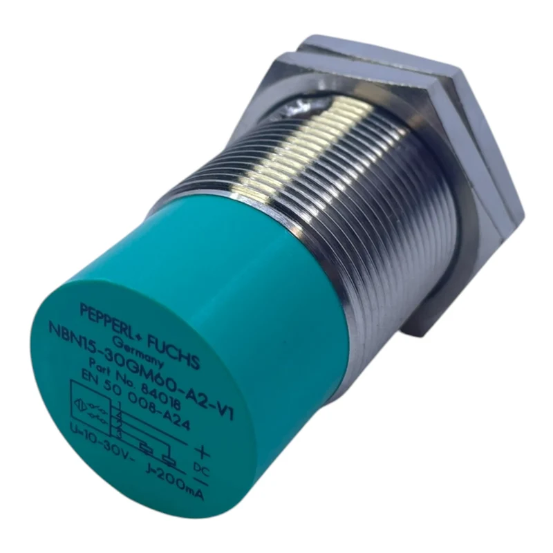 Pepperl+Fuchs Induktiver Näherungsschalter Sensor NBN15-30GM60-A2-V1 84018