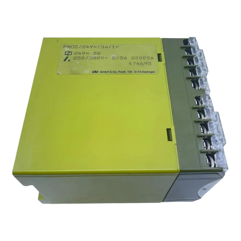Pilz Sicherheitsrelais PNOZ/24V=/3a/1r 474695 Sicherheitsrelais von Pliz