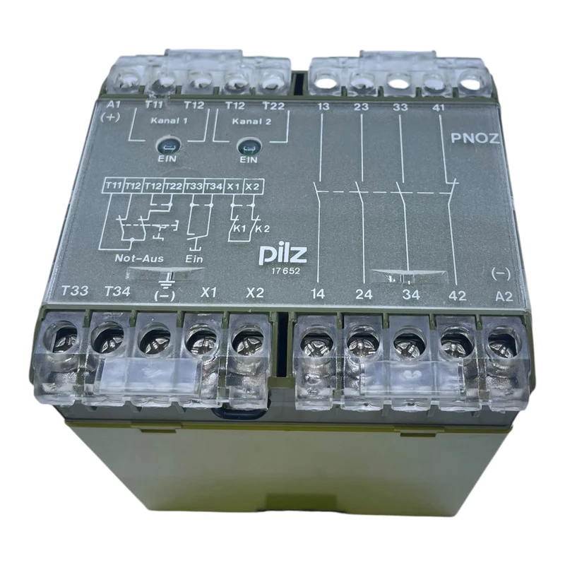 Pliz Sicherheitsrelais PNOZ/48V/3a/1r 474620 Sicherheitsrelais von Pliz