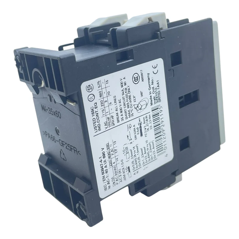 Siemens Leistungsschütz 7,5kW 3RT1025-3AP00 Leistungsschütz Siemens Industrie
