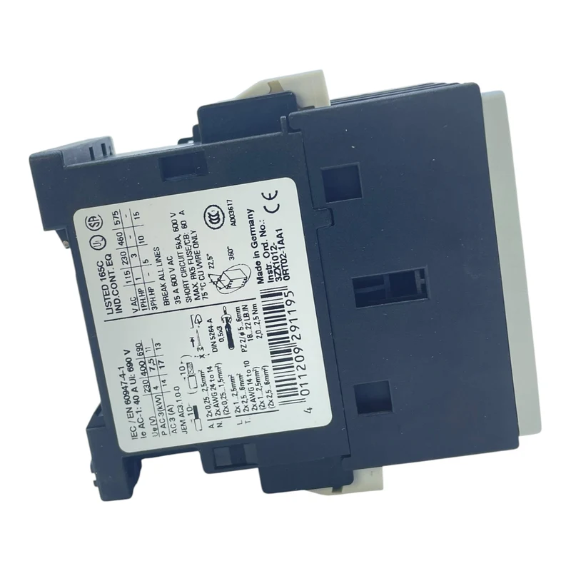 Siemens Leistungsschütz 7,5kW 3RT1025-3AP00 Leistungsschütz Siemens Industrie