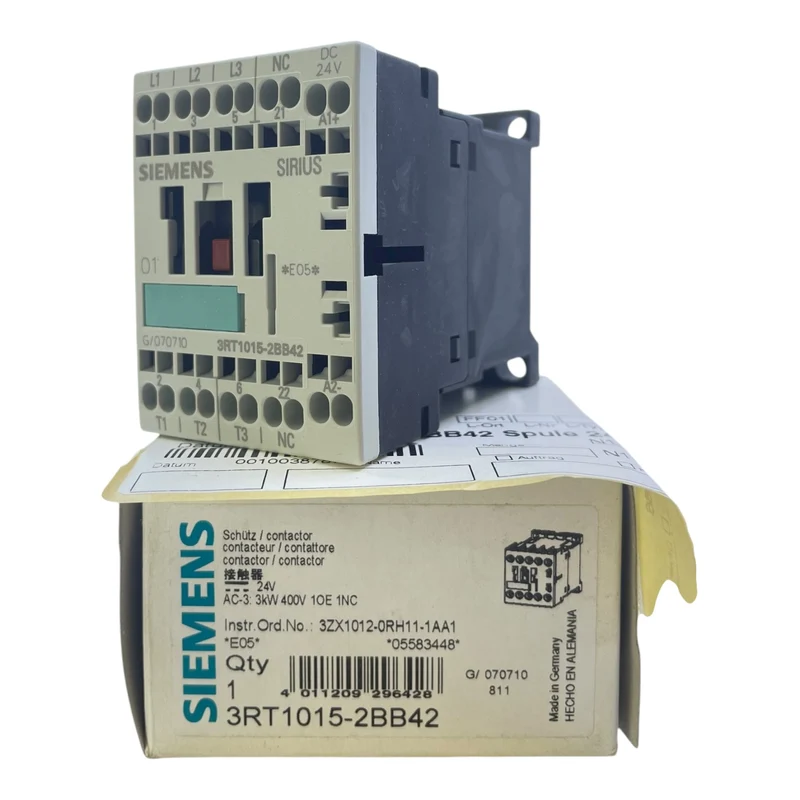 Siemens Leistungsschütz 3RT1015-2BB42 Leistungsschütz von Siemens Industrie