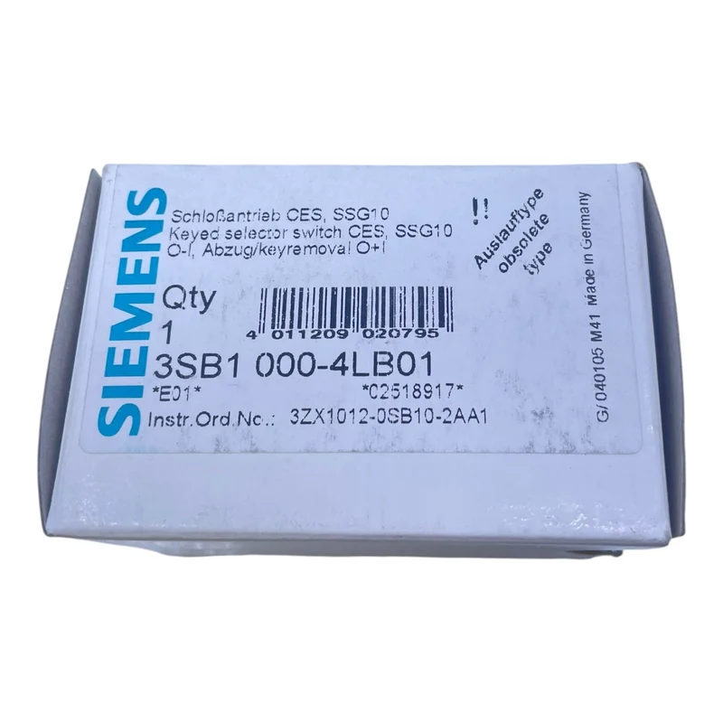 Siemens Schloßantrieb 3SB1000-4LB01 Schloßantrieb von Siemens für die Industrie