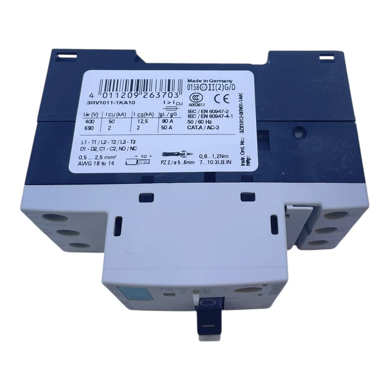 Siemens Motorschutzschalter 3RV1011-1KA10 Motorschutzschalter von Siemens