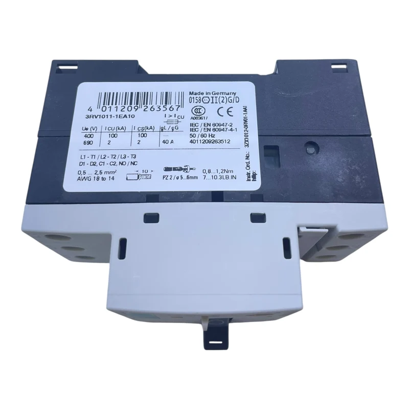 Siemens Motorschutzschalter 3RV1011-1EA10 Motorschutzschalter von Siemens