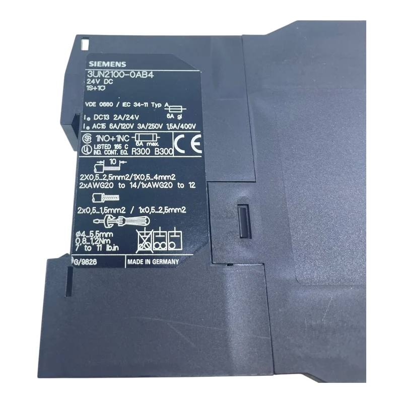 Siemens Thermistor-Motorschutz Relais 3UN2100-0AB4 Thermistor-Motorschutz