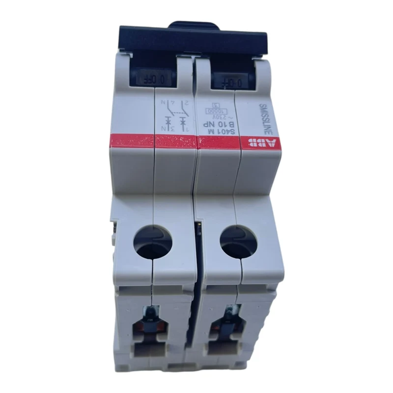 ABB Leitungsschutzschalter S401 M B10 NP 1-polig + N 230V 10A SMISSLINE
