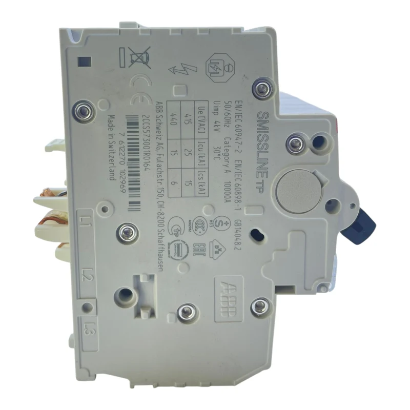ABB Leitungsschutzschalter S403 M C16 SMISSLINE 3-polig 400V 10kA Leitungsschutz