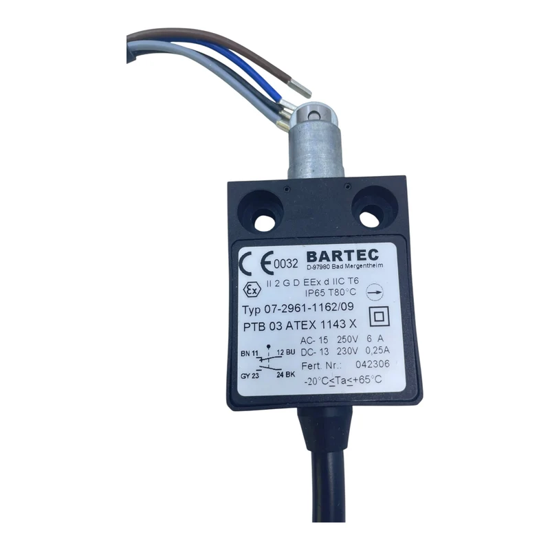 Bartec Endtaster Positionsschalter 07-2961-1162/09 Endtaster von Bartec