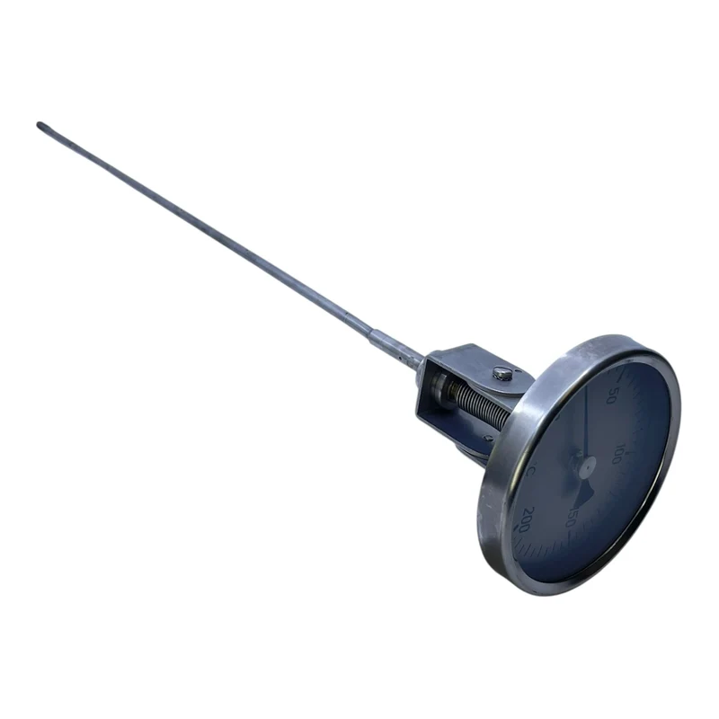 Haenni Bimetall-Thermometer 0–200°C Edelstahl-Fühler | Thermometer von Haenni