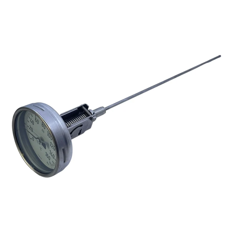 VDO Bimetall Thermometer 0–160°C DIN Kl.1 Einsteckfühler Edelstahl Industrie