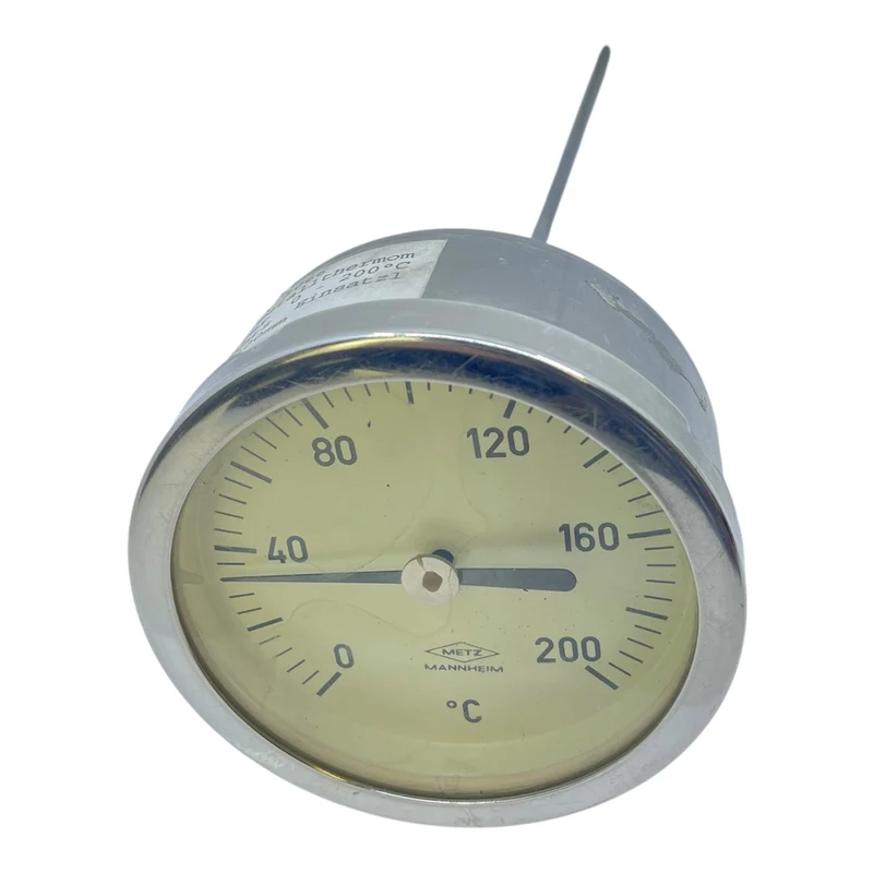 Metz Bimetall Thermometer 0–200 °C Einsteckthermometer| Einsteckthermometer Metz