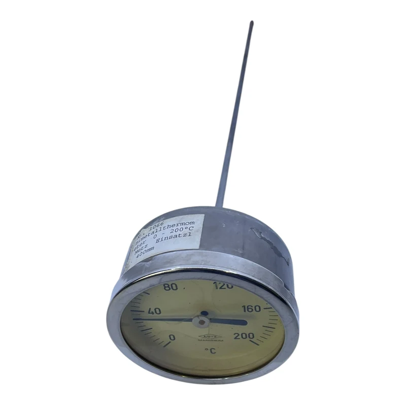 Metz Bimetall Thermometer 0–200 °C Einsteckthermometer| Einsteckthermometer Metz