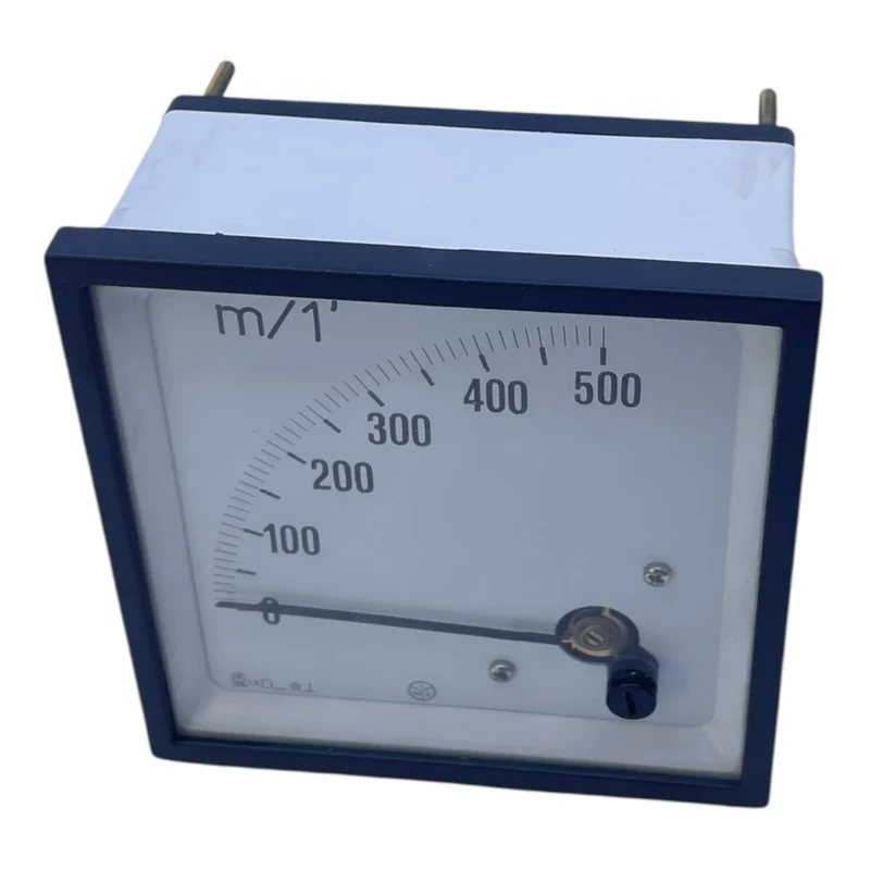 M.E. Analog Drehzahlmesser 0–500 m/min Schalttafelanzeige Tachometer Industrie