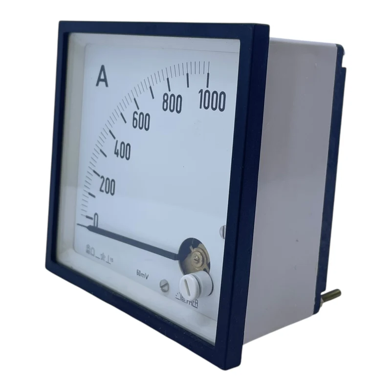 FRER Analog Amperemeter 0–1000A mit Shunt RL=0,02Ω Panelmeter Strommessgerät