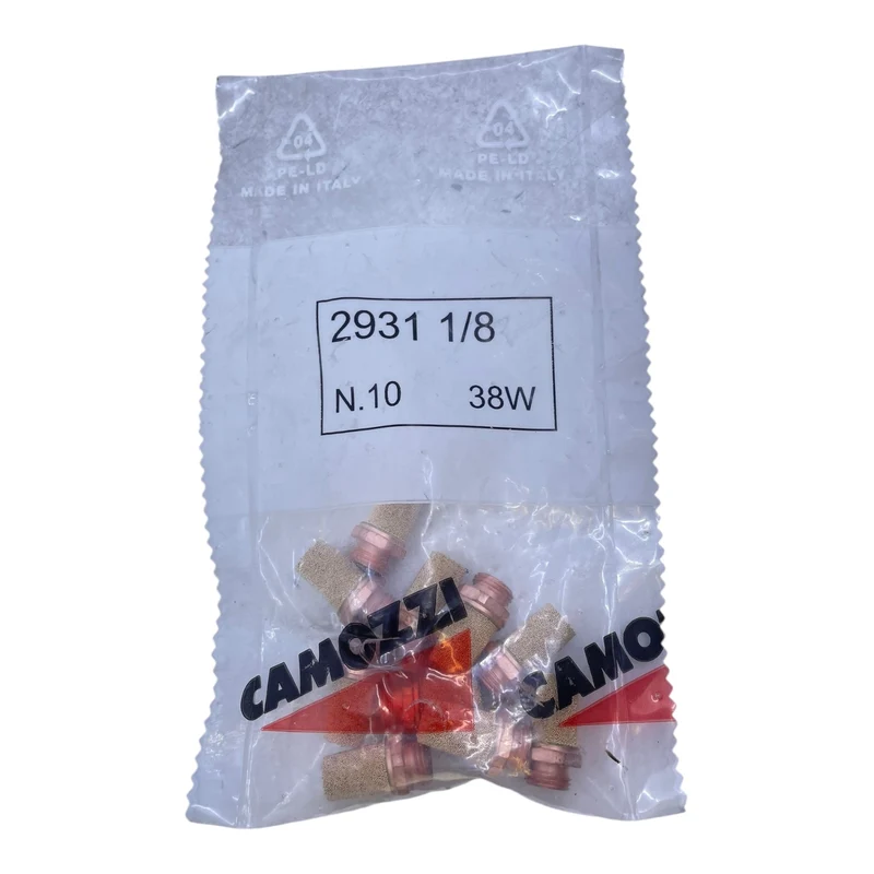 Camozzi Schalldämpfer 2931 1/8 VE: 10stk Schalldämpfer von Camozzi 2931 1/8