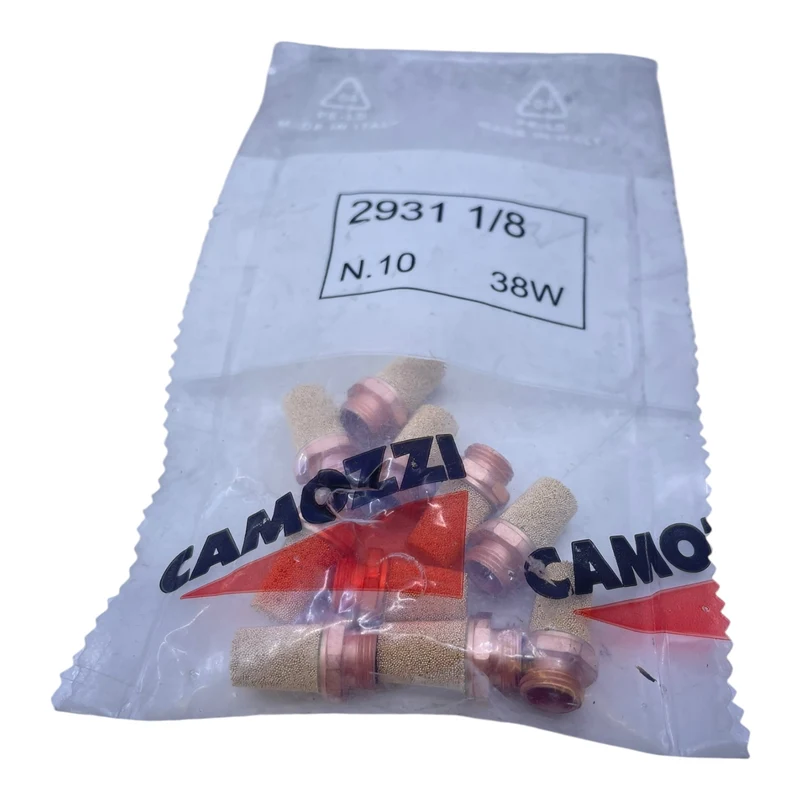 Camozzi Schalldämpfer 2931 1/8 VE: 10stk Schalldämpfer von Camozzi 2931 1/8