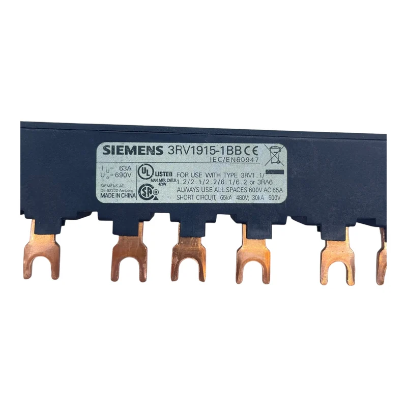 Siemens Sammelschiene 3RV1915-1BB VE: 2stk Sammelschiene Siemens Industrie