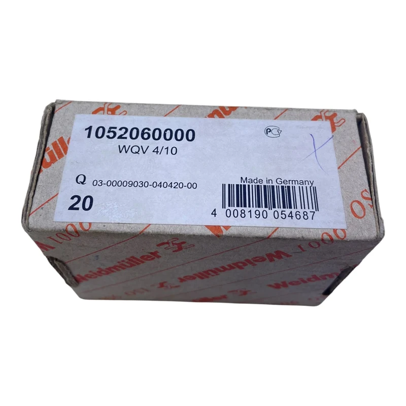 WQV 4/10 Weidmüller Querverbinder 1052060000 VE:16 stk Für die Industrie